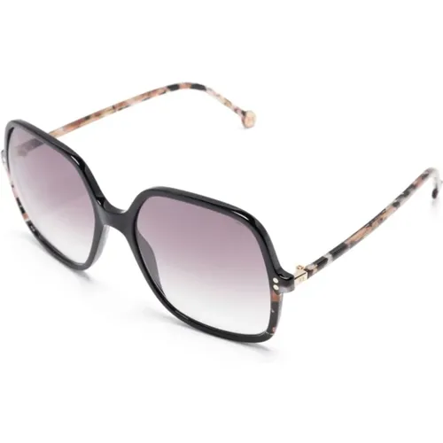 Schwarze Sonnenbrille Wr73X Stil - Carolina Herrera - Modalova