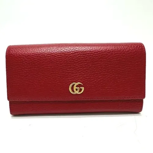 Pre-owned Leder portemonnaies - Gucci Vintage - Modalova