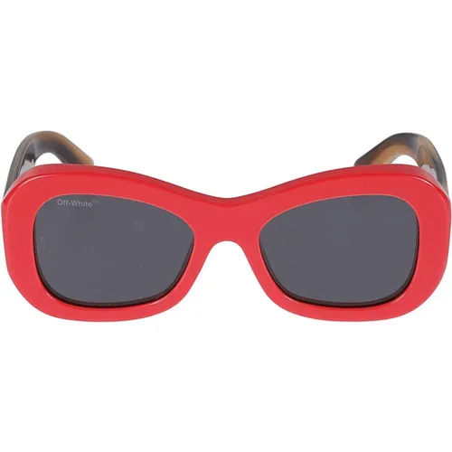 Stylish Oeri040 Sunglasses , unisex, Sizes: 54 MM - Off White - Modalova