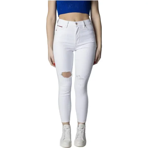 Tommy Hilfiger Jeans Womens Jeans , female, Sizes: W24 L30, W31 L30, W28 L30 - Tommy Jeans - Modalova