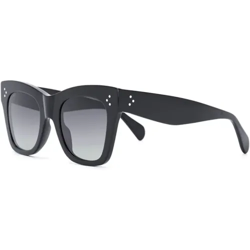 Schwarze Sonnenbrille für den täglichen Gebrauch , Damen, Größe: 50 MM - Celine - Modalova