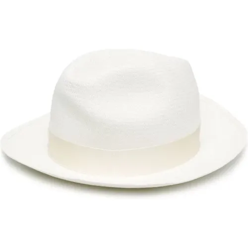 Hats Cream , female, Sizes: L, M, S - Borsalino - Modalova