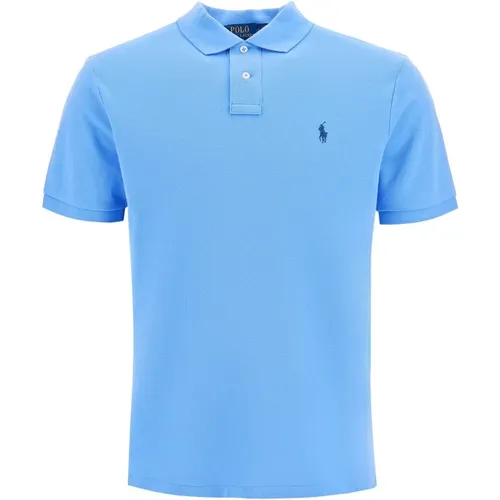 Ikonic Pony Logo Kurzarm Polo , Herren, Größe: L - Polo Ralph Lauren - Modalova