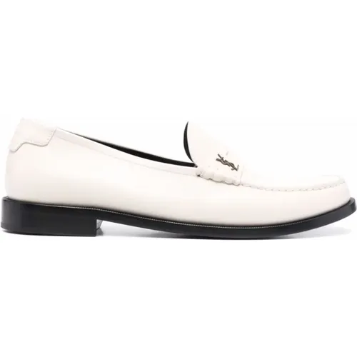 Loafers , Herren, Größe: 44 EU - Saint Laurent - Modalova