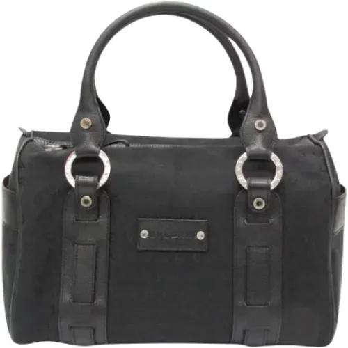 Pre-owned Canvas handbags , female, Sizes: ONE SIZE - Bvlgari Vintage - Modalova