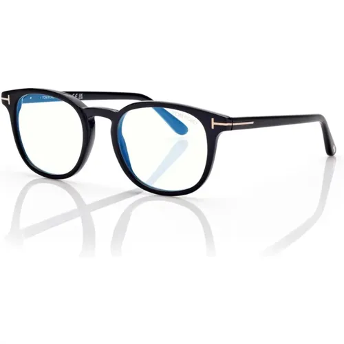 Elevate Your Style with These High-Quality Celluloid Eyeglasses , male, Sizes: 52 MM - Tom Ford - Modalova