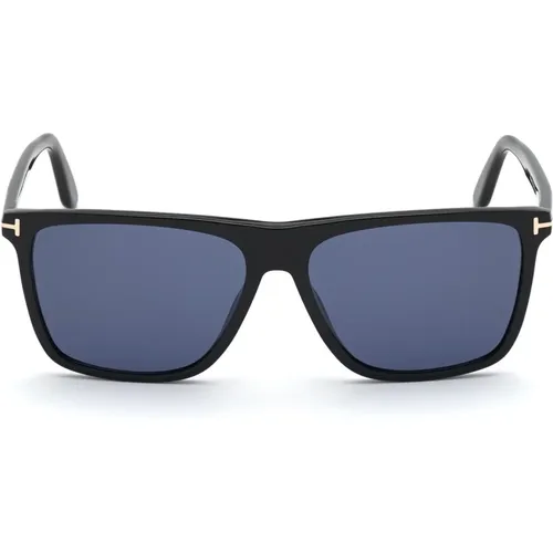 Sonnenbrille für Herren in glänzendem Schwarz - Tom Ford - Modalova