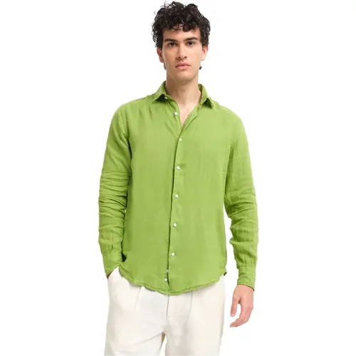 Linen Summer Shirt , male, Sizes: XL, L, M, 2XL - Peninsula - Modalova