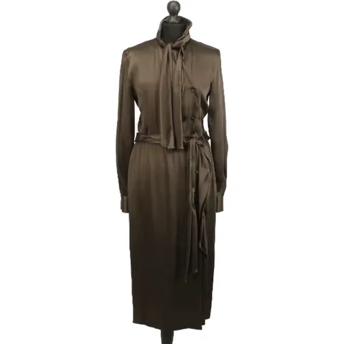 Pre-owned Polyester dresses , female, Sizes: L - Tom Ford Pre-owned - Modalova