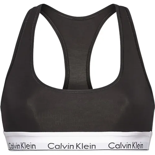 Stylischer Cross-Back Sport-Bralette , Damen, Größe: L - Calvin Klein - Modalova