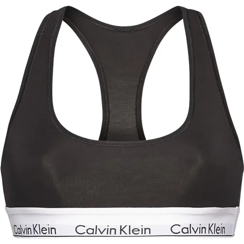 Stylischer Cross-Back Sport-Bralette , Damen, Größe: M - Calvin Klein - Modalova