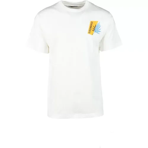 T-Shirt for Men , male, Sizes: S, XL, L, M - Bikkembergs - Modalova