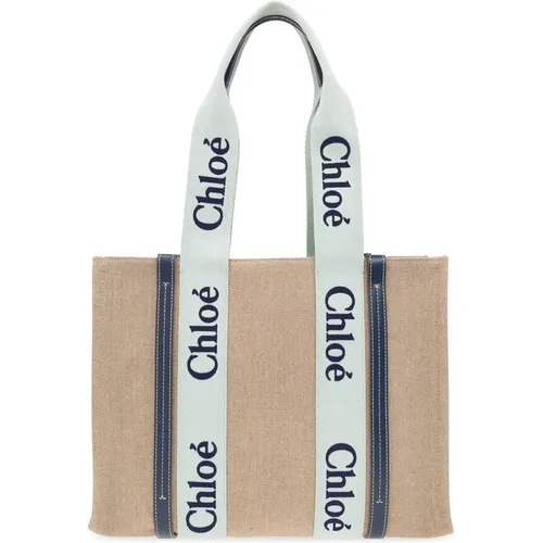 Woody Medium Shopper-Tasche Chloé - Chloé - Modalova