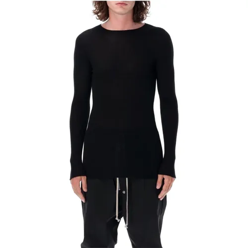 Ribbed Knitwear Aw24 , male, Sizes: L - Rick Owens - Modalova