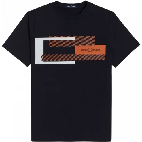 Mixed Boxed T-shirt , male, Sizes: L - Fred Perry - Modalova