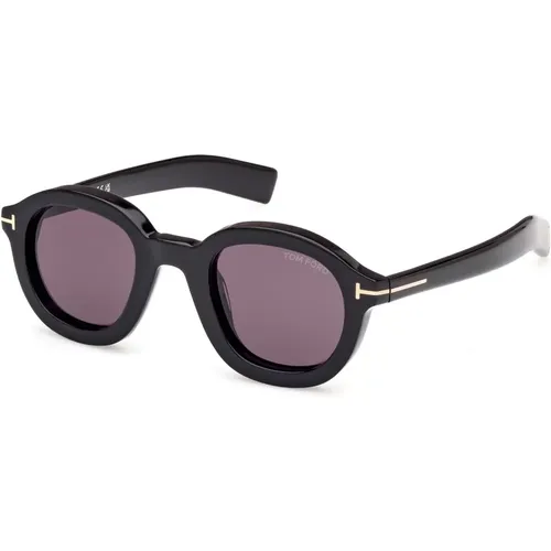 Raffa Sonnenbrille Schwarz 01A - Tom Ford - Modalova