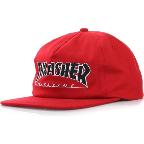 Flat Visor Cap , male, Sizes: ONE SIZE - Thrasher - Modalova