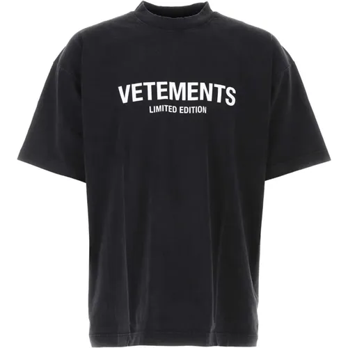 T-Shirts , Herren, Größe: S - Vetements - Modalova