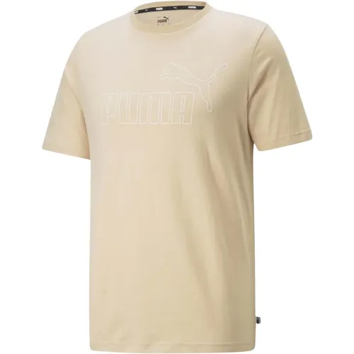 Essentials Elevated T-shirt , Herren, Größe: S - Puma - Modalova