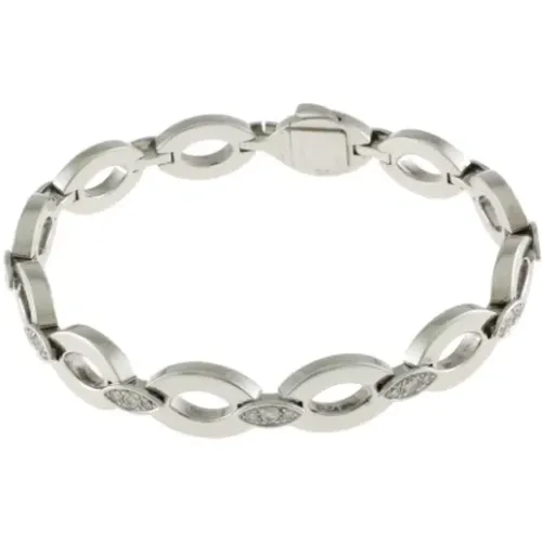 Pre-owned White Gold bracelets , female, Sizes: ONE SIZE - Cartier Vintage - Modalova