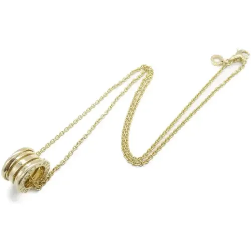 Pre-owned Gold necklaces , female, Sizes: ONE SIZE - Bvlgari Vintage - Modalova