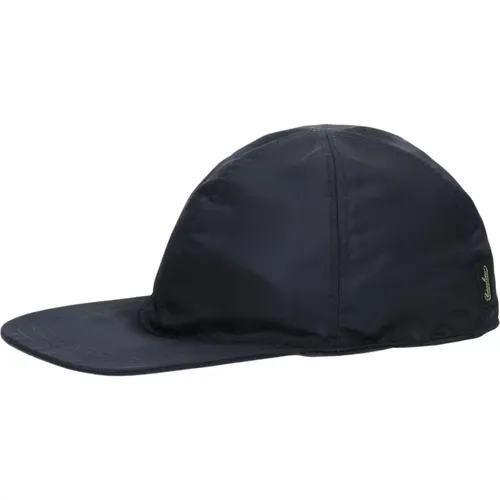 Wendbare Kaschmir-Baseballkappe , unisex, Größe: L - Borsalino - Modalova