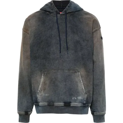 Denim Kapuzenpullover Diesel - Diesel - Modalova