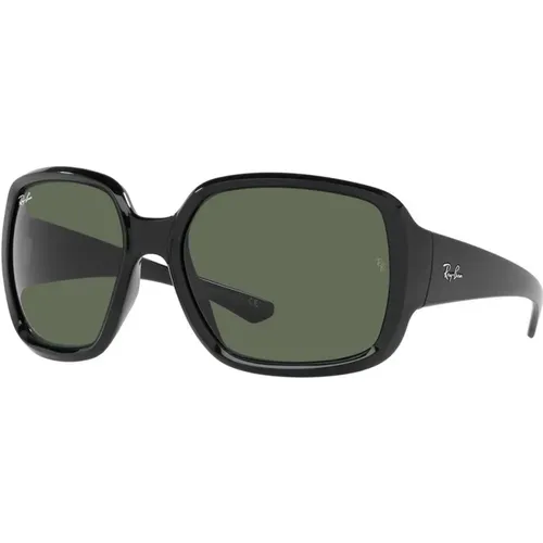 Powderhorn Sunglasses Green Lens Frame , unisex, Sizes: 60 MM - Ray-Ban - Modalova