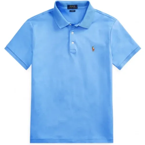 Classic Slim Fit Pima Cotton Polo , male, Sizes: M, S - Polo Ralph Lauren - Modalova