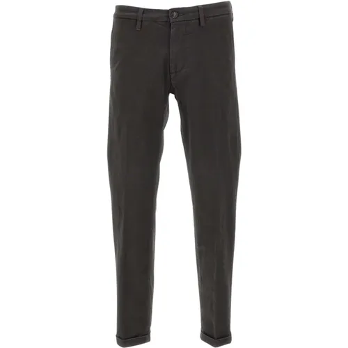 Men`s Clothing Trousers Grey Aw22 , male, Sizes: W33, W40 - Re-Hash - Modalova