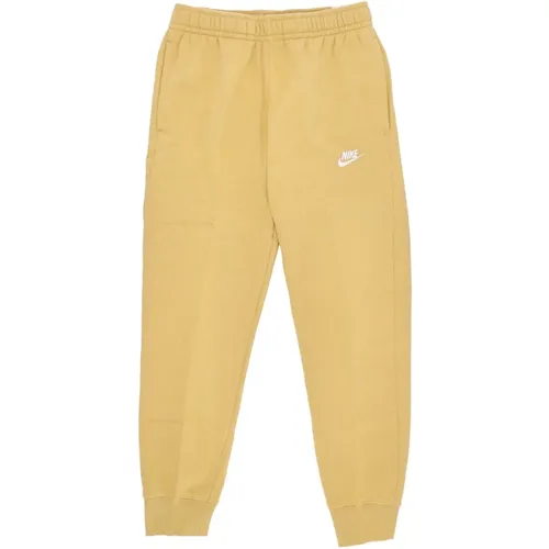 Club Jogger Sweatpants Wheat Gold , Herren, Größe: M - Nike - Modalova