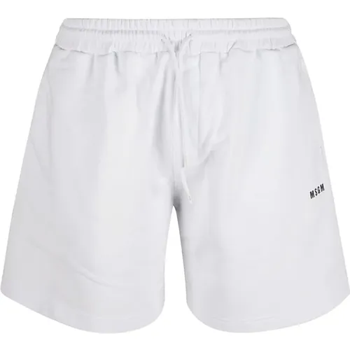 Bermuda Shorts , Herren, Größe: M - Msgm - Modalova
