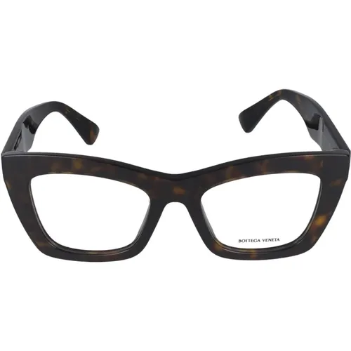 Stilvolle Brille Bv1215O , Damen, Größe: 50 MM - Bottega Veneta - Modalova
