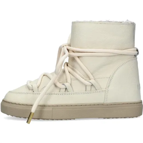 Weiße Hohe Top Sneakers Winter , Damen, Größe: 36 EU - Inuikii - Modalova