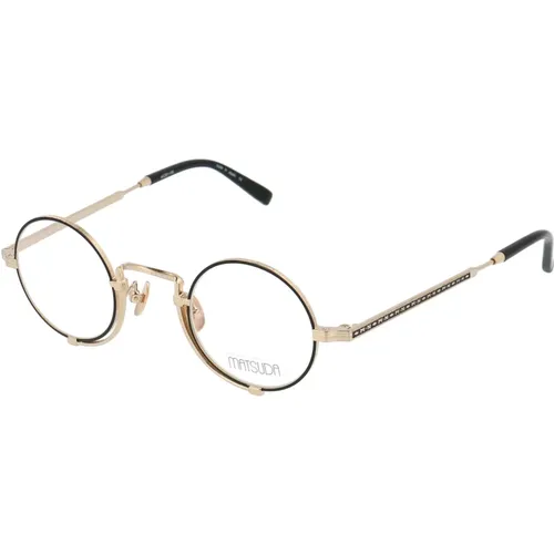 Stylish Optical Glasses 10103H , unisex, Sizes: 41 MM - Matsuda - Modalova