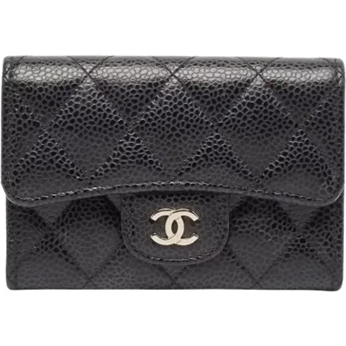 Pre-owned Leather wallets , female, Sizes: ONE SIZE - Chanel Vintage - Modalova