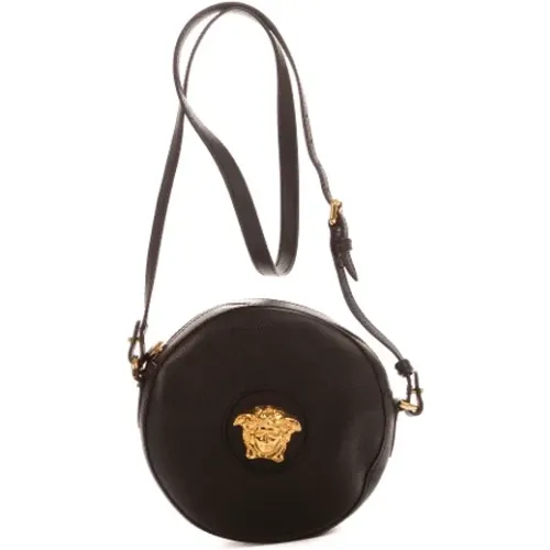 Pre-owned Leather shoulder-bags , female, Sizes: ONE SIZE - Versace Pre-owned - Modalova