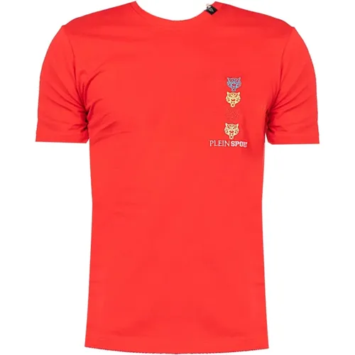 Besticktes Framelon T-Shirt - Plein Sport - Modalova