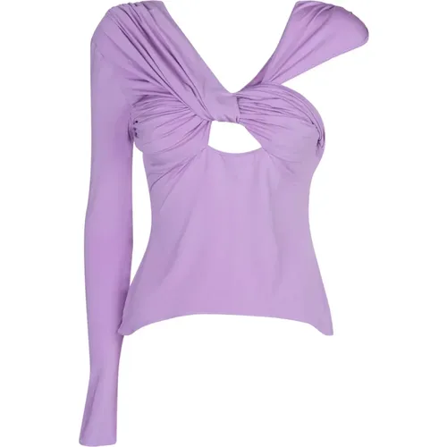 Lavendula Drapiertes Top,Blouses - NENSI DOJAKA - Modalova