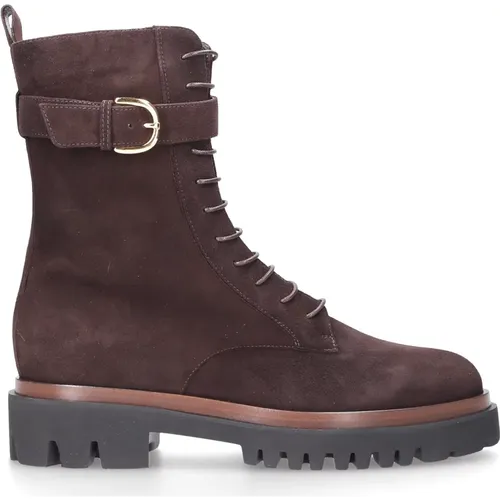 Velvet Ankle Boots 9613 Aspen , female, Sizes: 4 UK - Truman's - Modalova