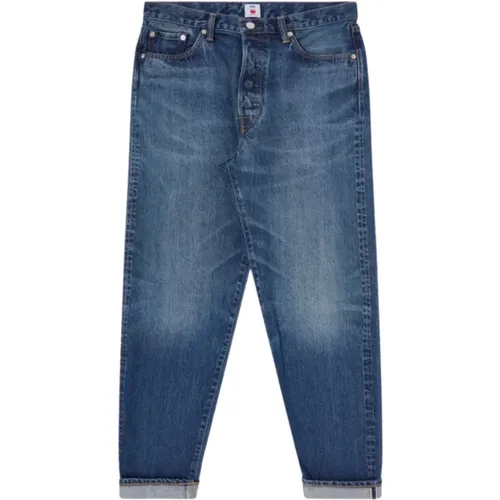 Loose Tapered Dark Used Jeans , male, Sizes: W29, W30, W33, W32, W31, W36 - Edwin - Modalova