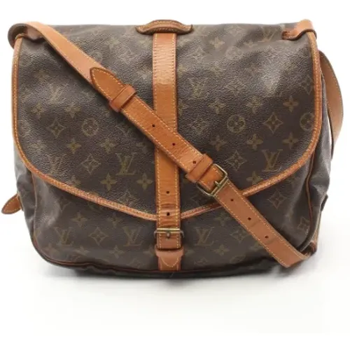 Pre-owned Leather shoulder-bags , female, Sizes: ONE SIZE - Louis Vuitton Vintage - Modalova