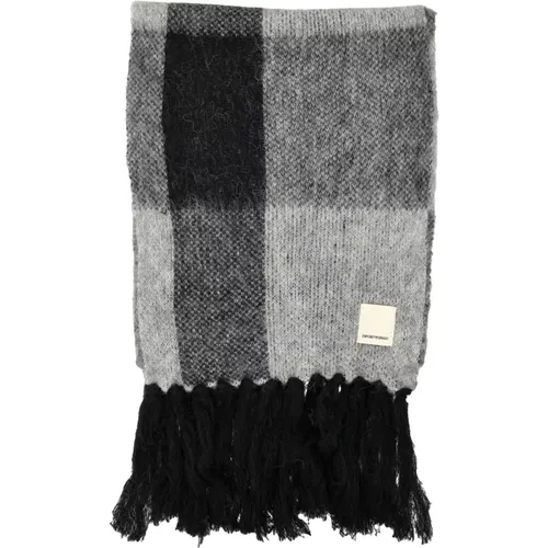 Winter Scarf for Men , male, Sizes: ONE SIZE - Emporio Armani - Modalova