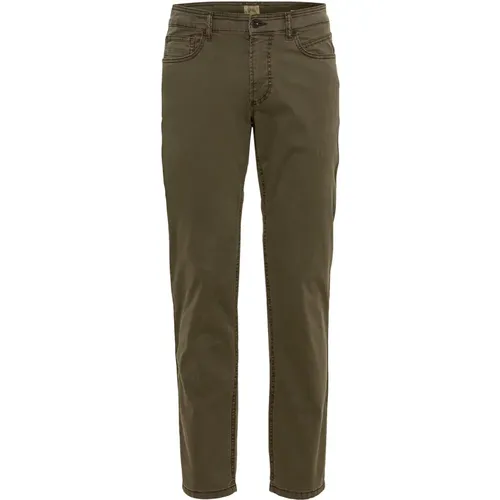 Slim-Fit Twill Jeans , Herren, Größe: W35 L30 - camel active - Modalova