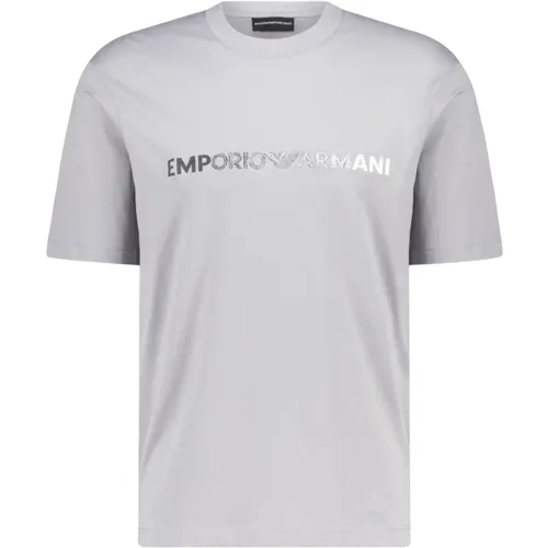 T-Shirts , male, Sizes: XL, 2XL, M, L, S - Emporio Armani - Modalova