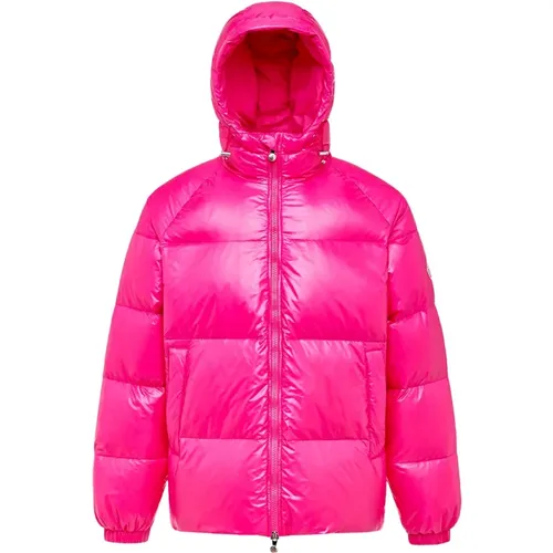 Kapuzen Unisex Daunenjacke - Glänzend , Herren, Größe: XS - Pyrenex - Modalova