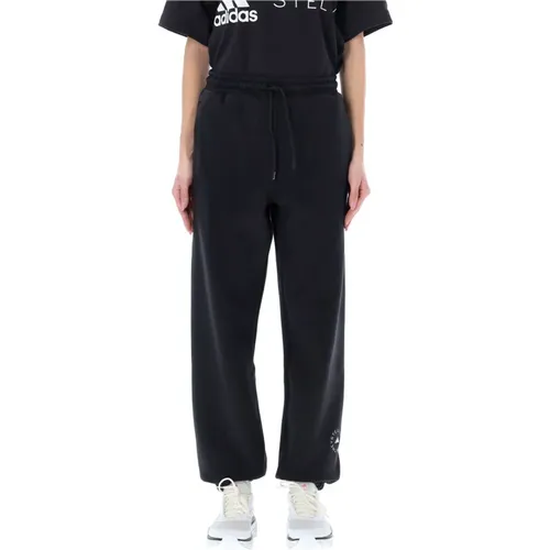 Schwarze Sweatpants , Damen, Größe: S - Adidas - Modalova