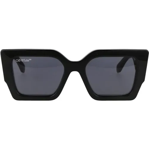 Catalina Sunglasses , female, Sizes: 55 MM - Off White - Modalova