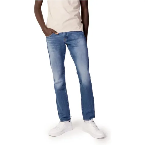 Slim-fit Jeans , Herren, Größe: W36 L32 - Armani Exchange - Modalova