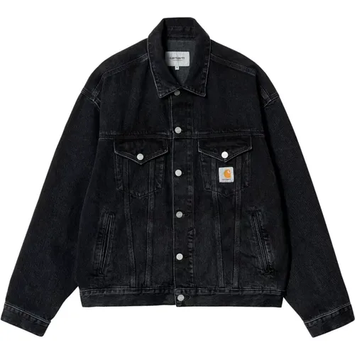 Denim Jacket 100% Cotton , male, Sizes: L - Carhartt WIP - Modalova